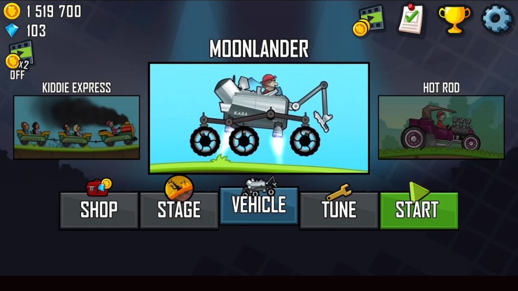 Moonlander: The Low-Gravity Exper