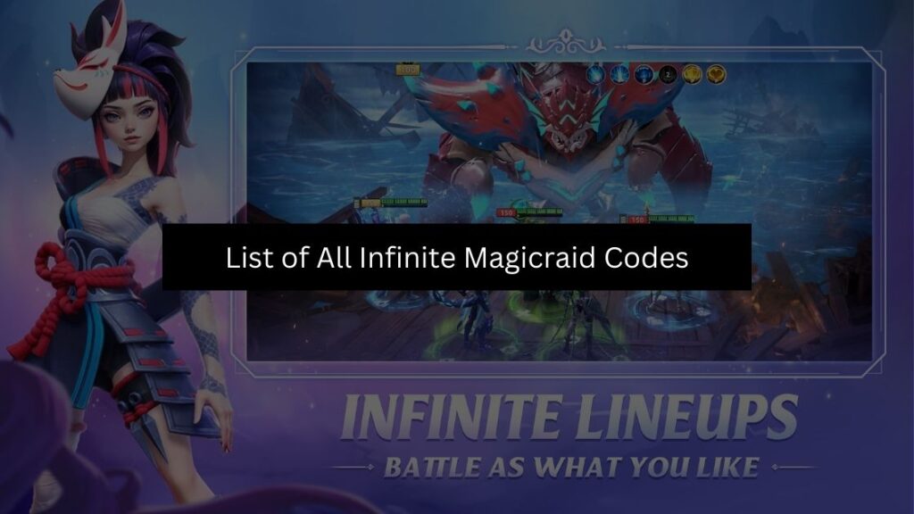 List of All Infinite Magicraid Codes